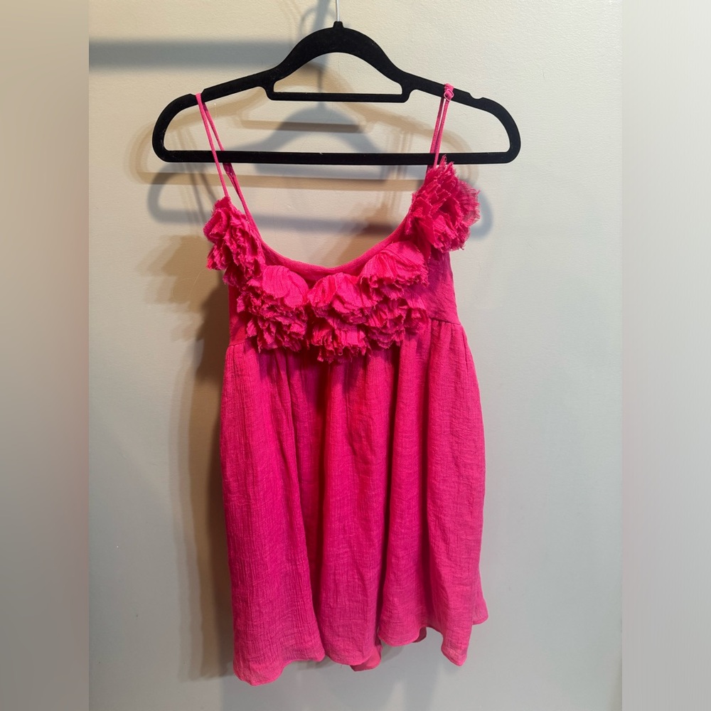 Pink Mustard Seed Poof Dress
